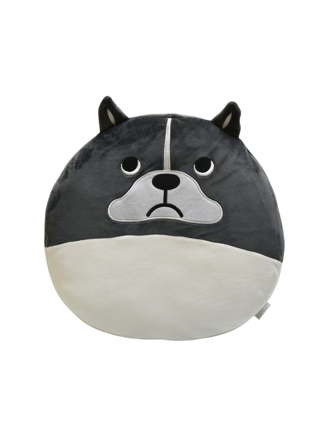 

MUMUSO Kids Lie Prone Shiba Plush Soft Toy, Grey
