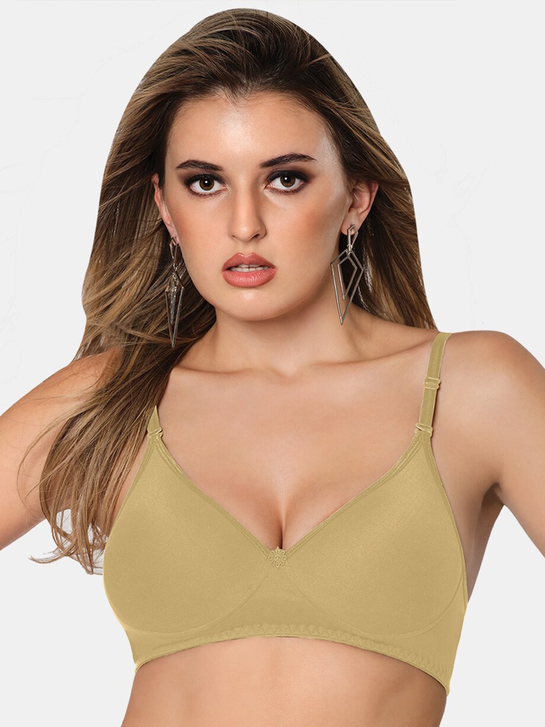 

Sonari Medium Coverage Lightly Padded All Day Comfort Bra, Nude