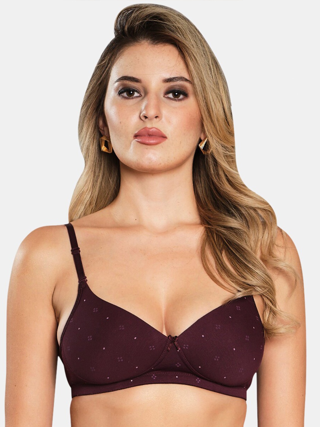 

Sonari Medium Coverage Lightly Padded All Day Comfort Bra, Magenta