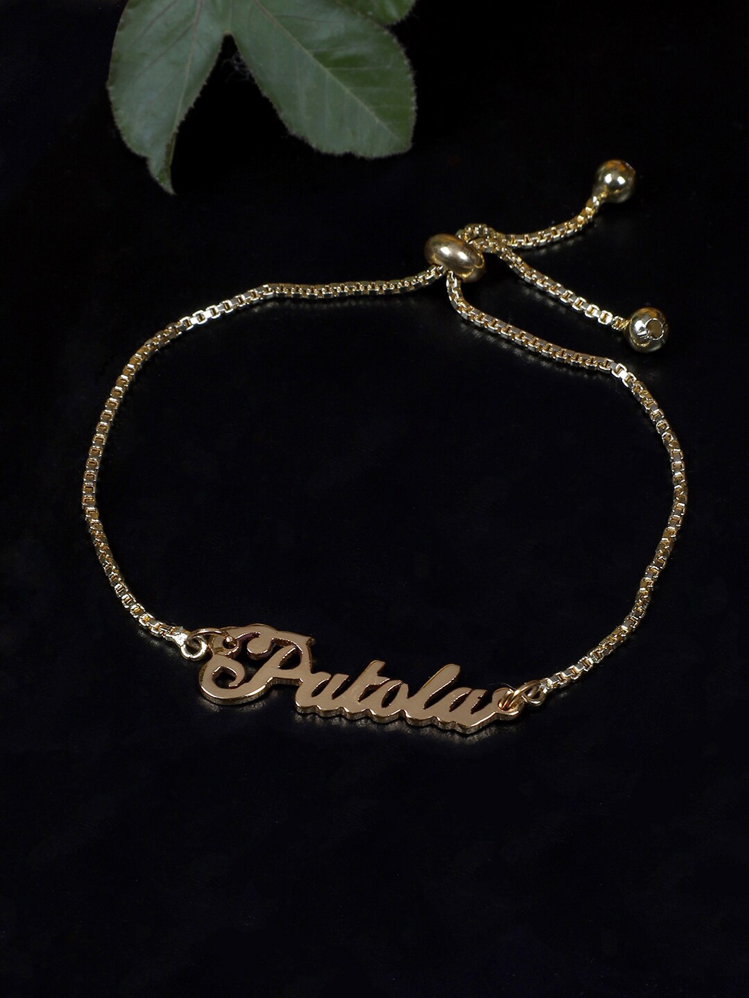 

FIROZA Gold-Plated Patola Charm Bracelet