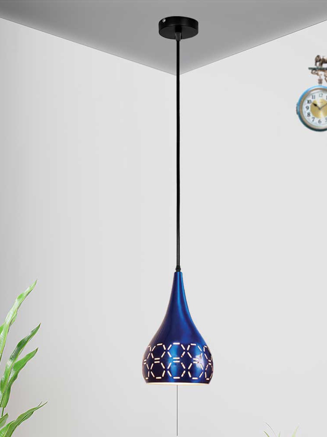 

Home Craft Theme Blue Abstract Pendant Hanging Ceiling Lamp