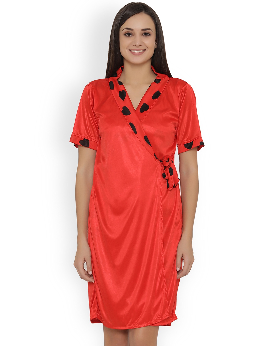 

Clovia Women Red Robe