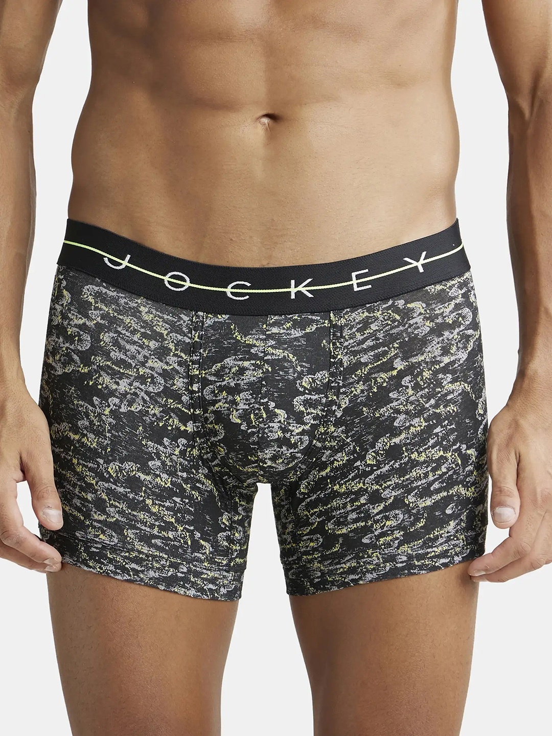 

Jockey Printed Ultrasoft Trunk NY02-0101-BLWHY, Grey
