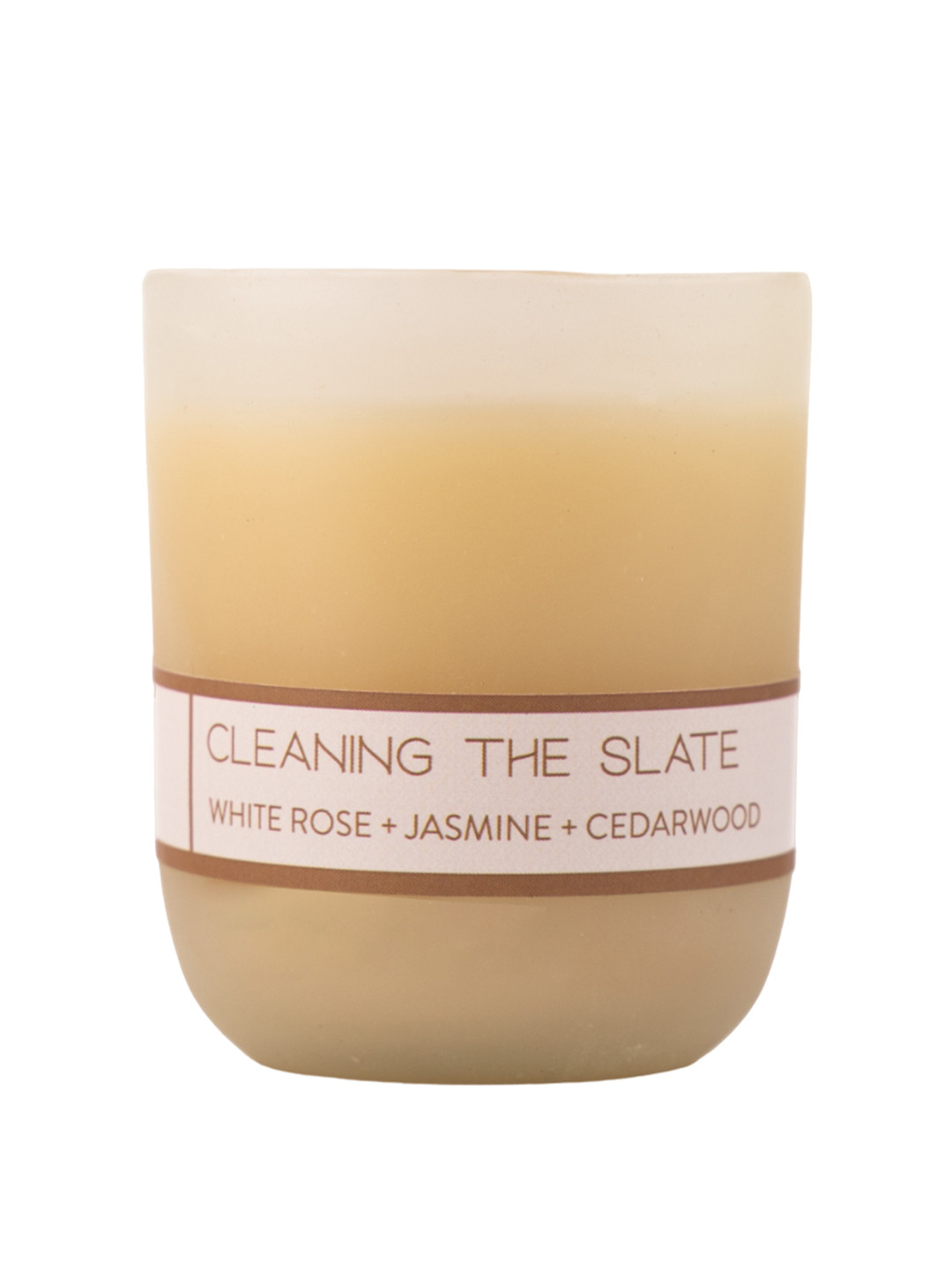 

Suramya Living 5-Pcs Brown & Grey Non Toxic Glass Jar Scented Candles-250 g Each, White