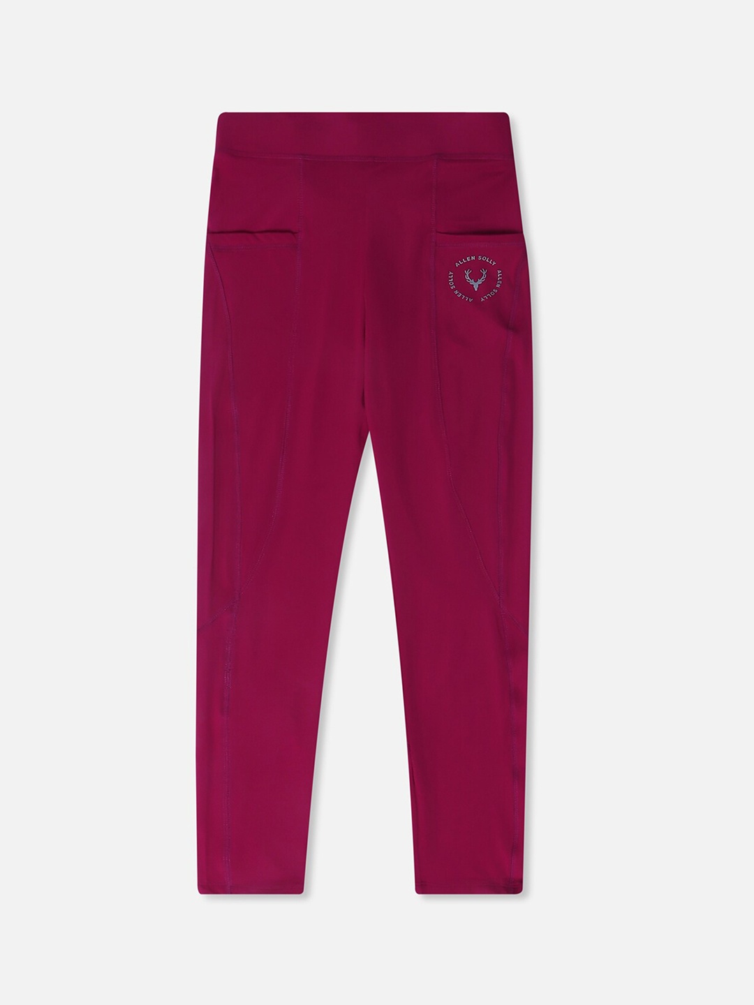 

Allen Solly Girls Ankle-Length Leggings, Pink