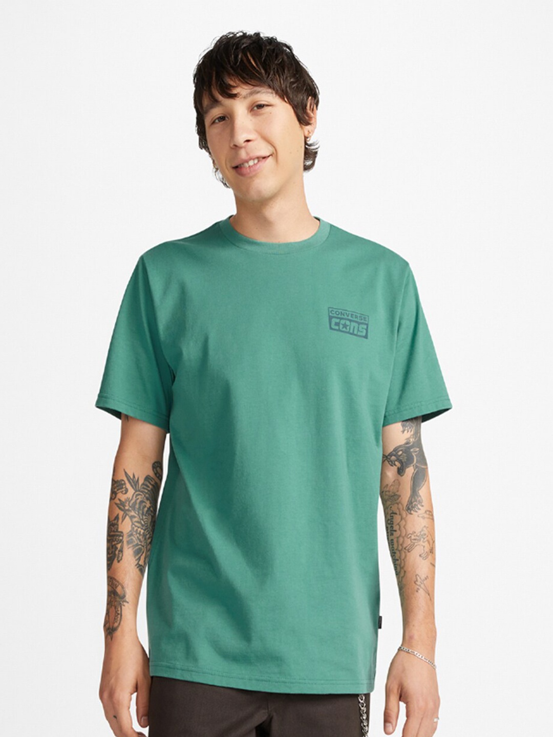 

Converse Men CONS Graphic T-shirt, Green