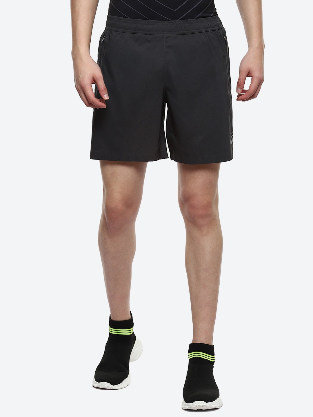 

ASICS Men 7In With Inner Woven Above-Knee Sports Shorts, Grey