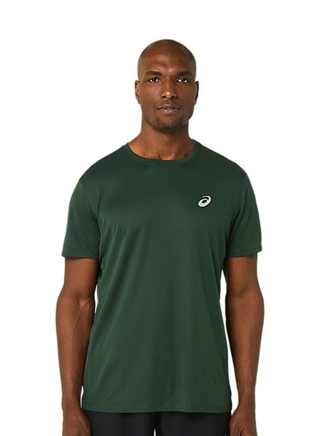 

ASICS Silver SS Long Sleeves Round Neck T-Shirt, Green