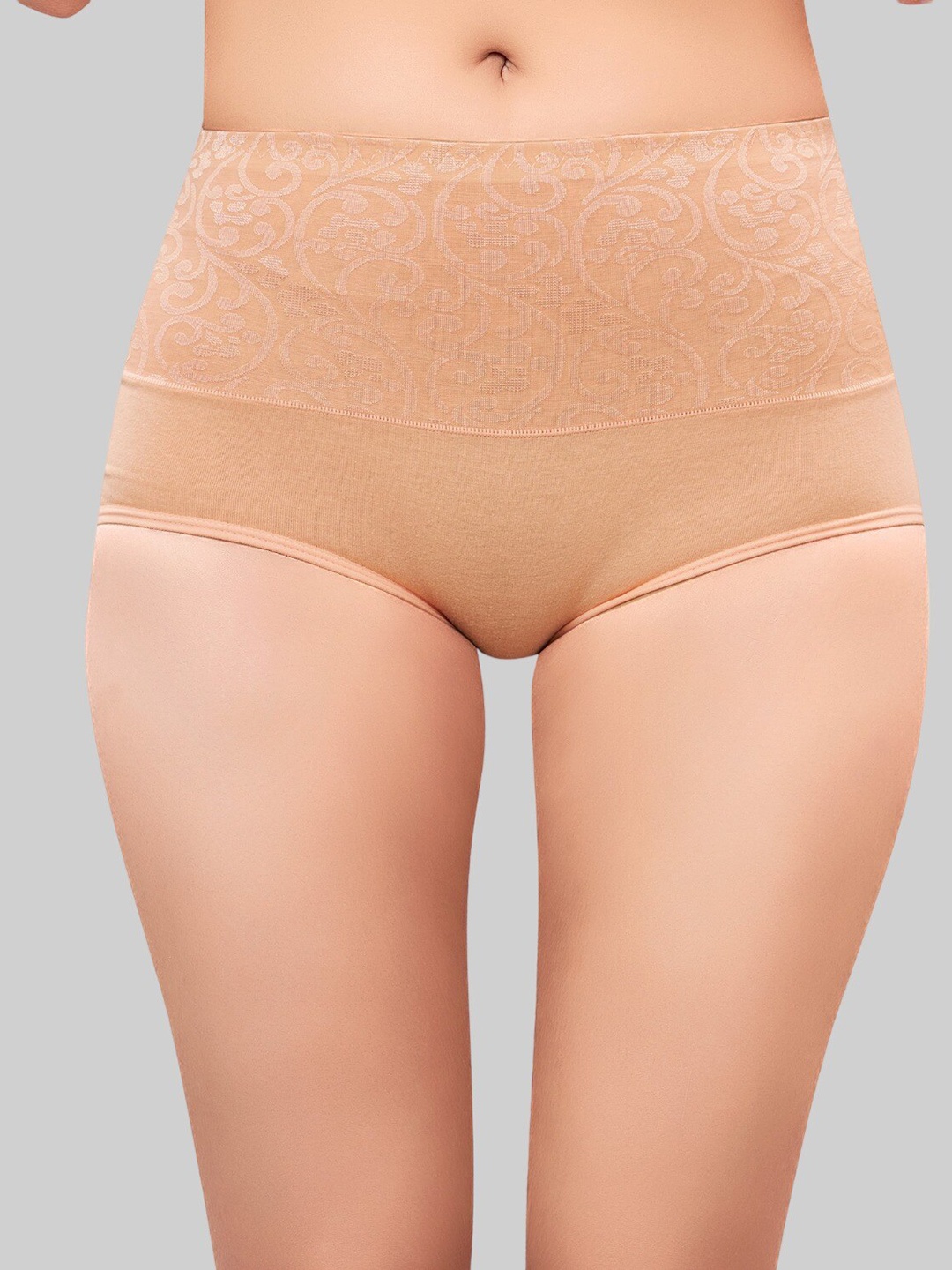 

PLUMBURY High Waist Tummy Shaper, Beige