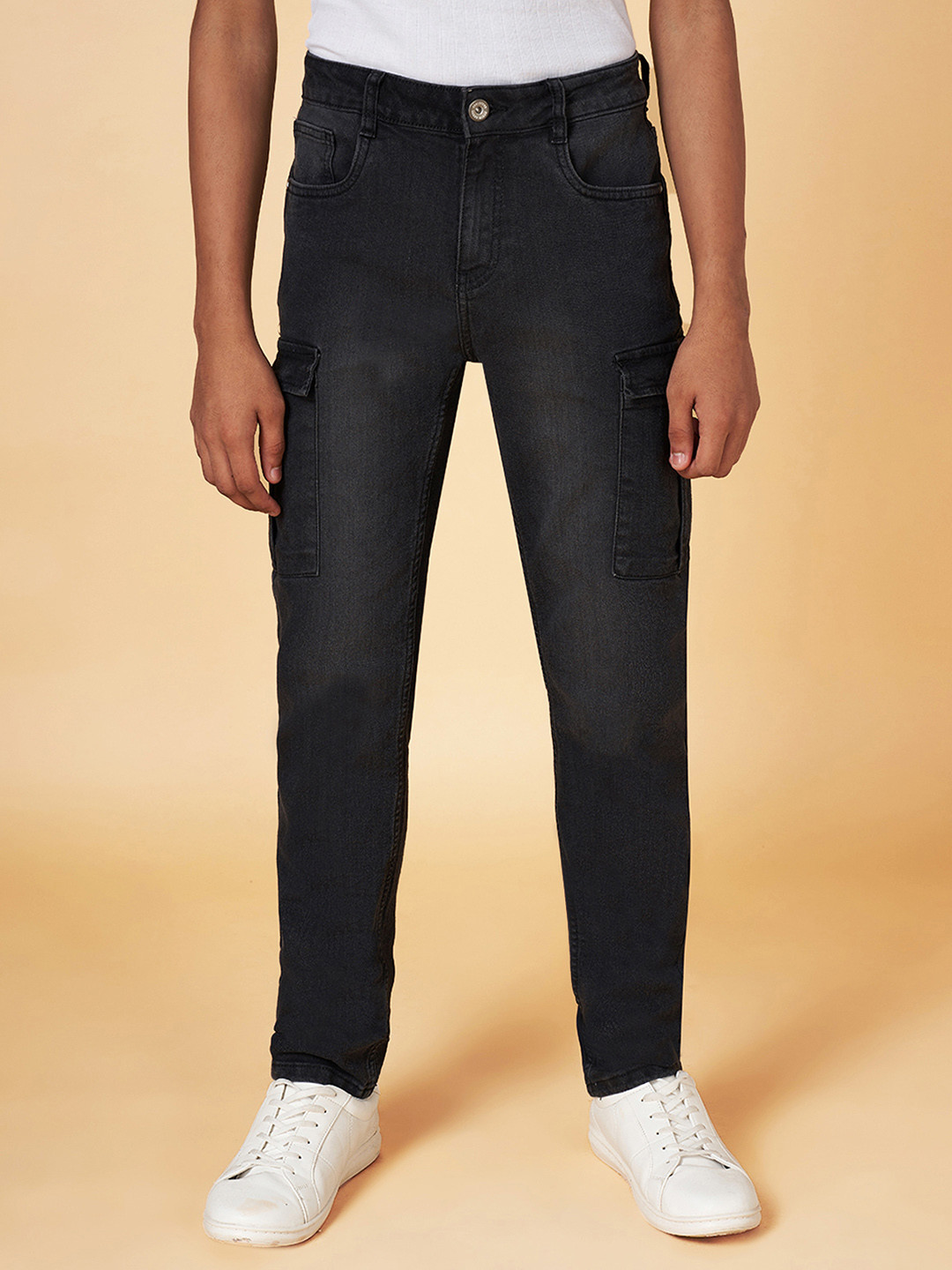 

Coolsters by Pantaloons Boys Mid-Rise Clean Look Jeans, Black