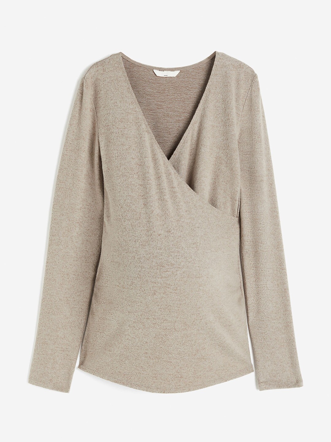 

H&M Women MAMA Before & After Jersey Top, Beige