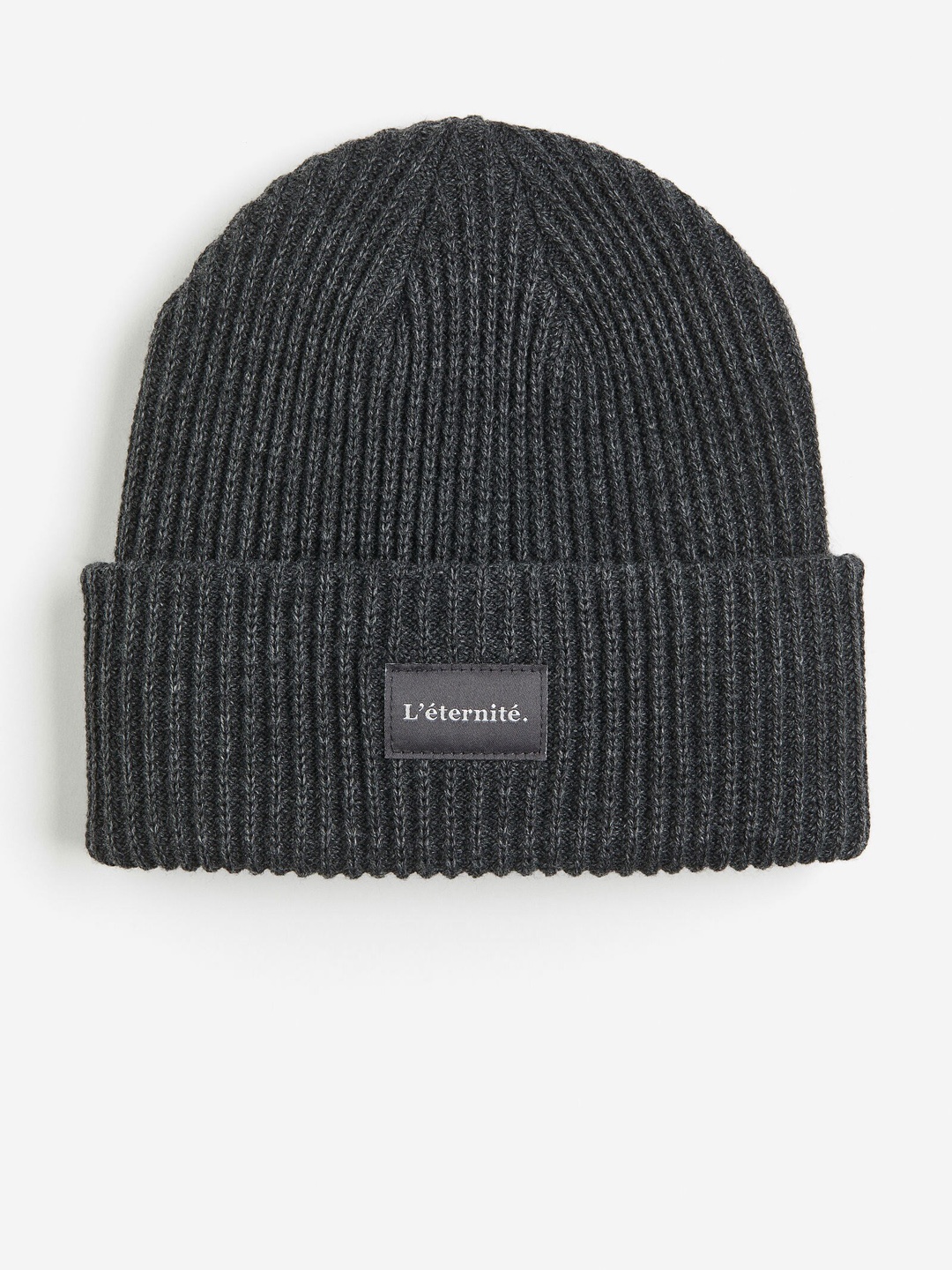 

H&M Women Knitted Hat, Grey