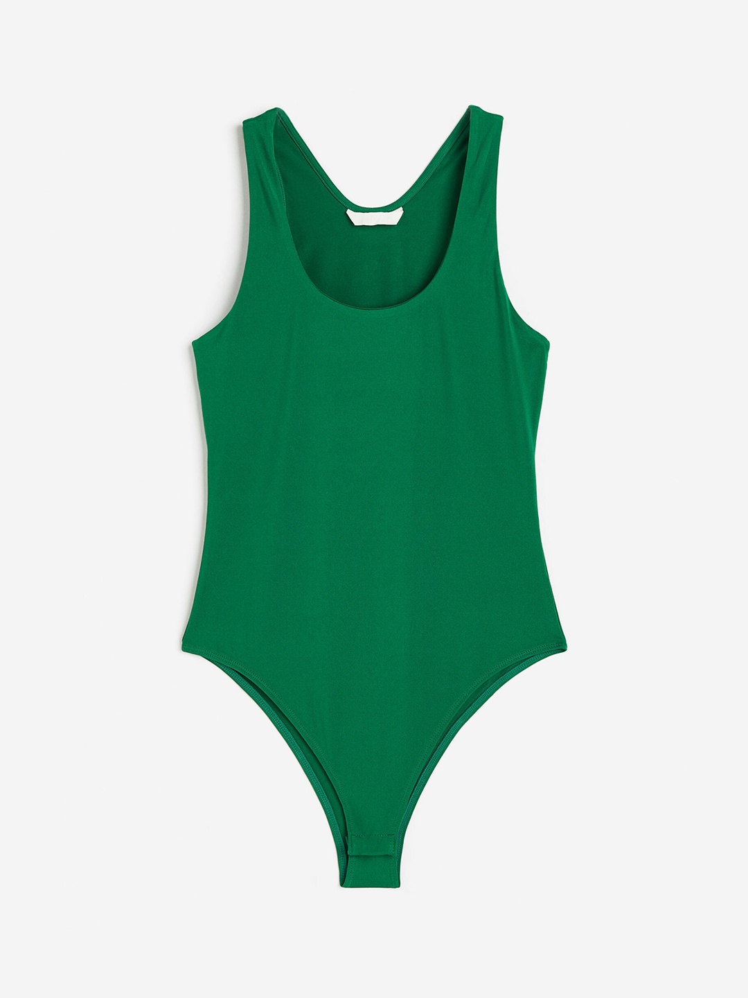 

H&M Women Sleeveless Jersey Body, Green
