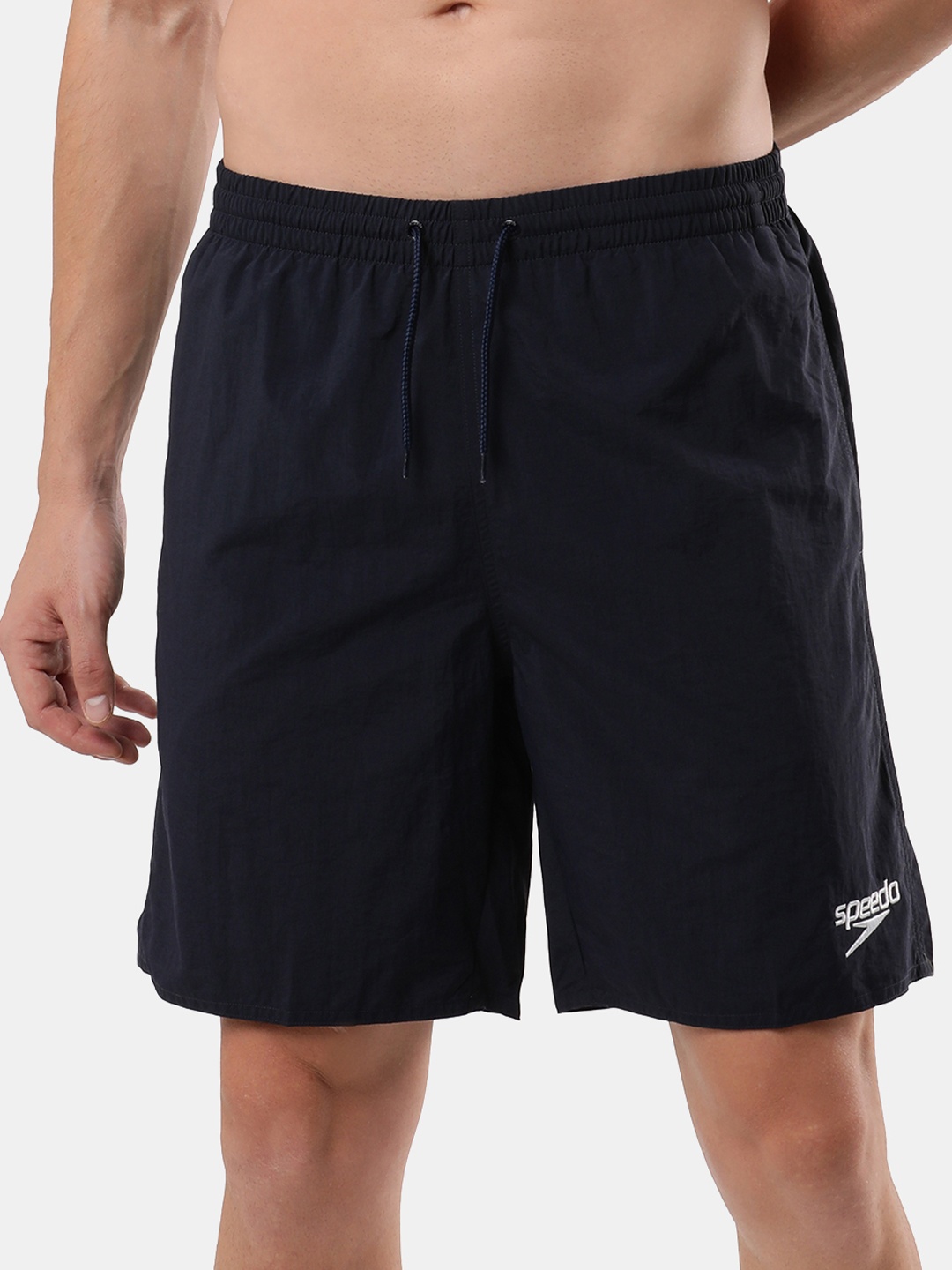 

Speedo Men Mid Rise Swimming Shorts, Blue