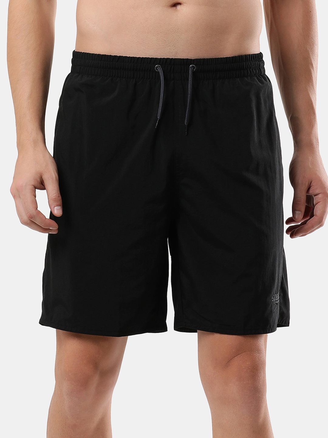 

Speedo Men Mid Rise Swimming Shorts, Black