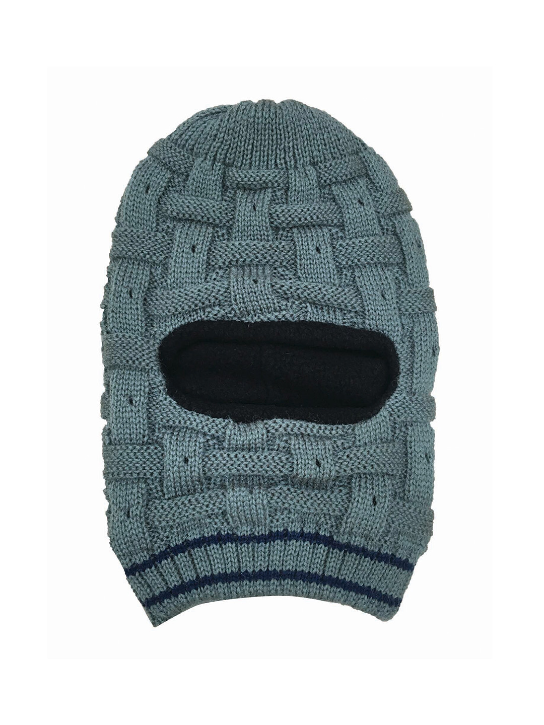 

Gajraj Kids Self Design Woolen Monkey Cap, Grey