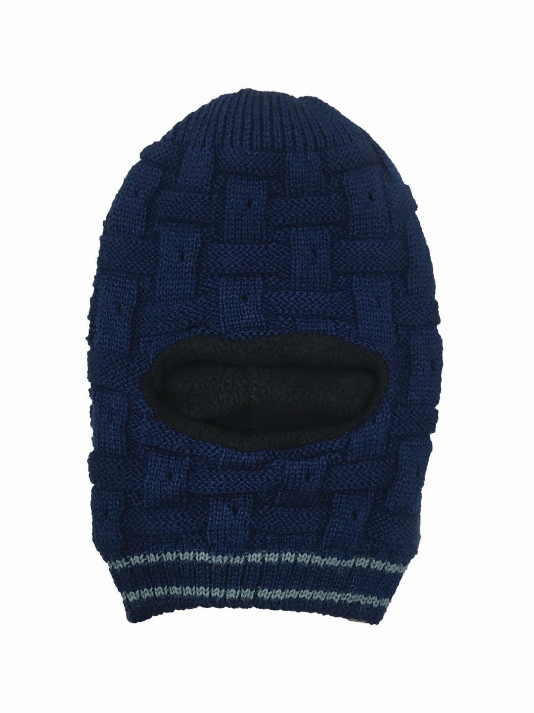 

Gajraj Kids Self Design Woolen Monkey Cap, Navy blue