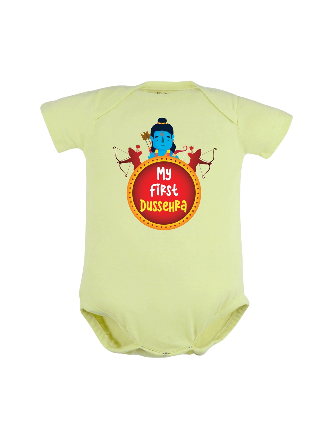 

FFLIRTYGO Kids Graphic Printed Cotton Bodysuit, Green