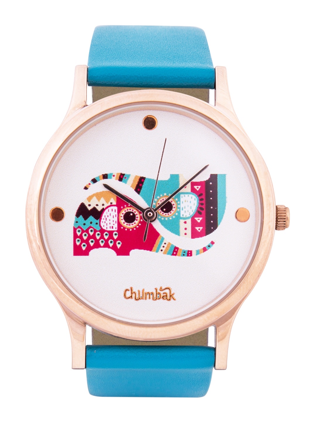 

TEAL BY CHUMBAK Women White Analogue Watch