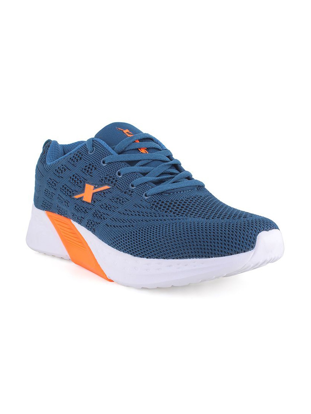 

Sparx Men Textured Lace-Up Running Shoes, Blue