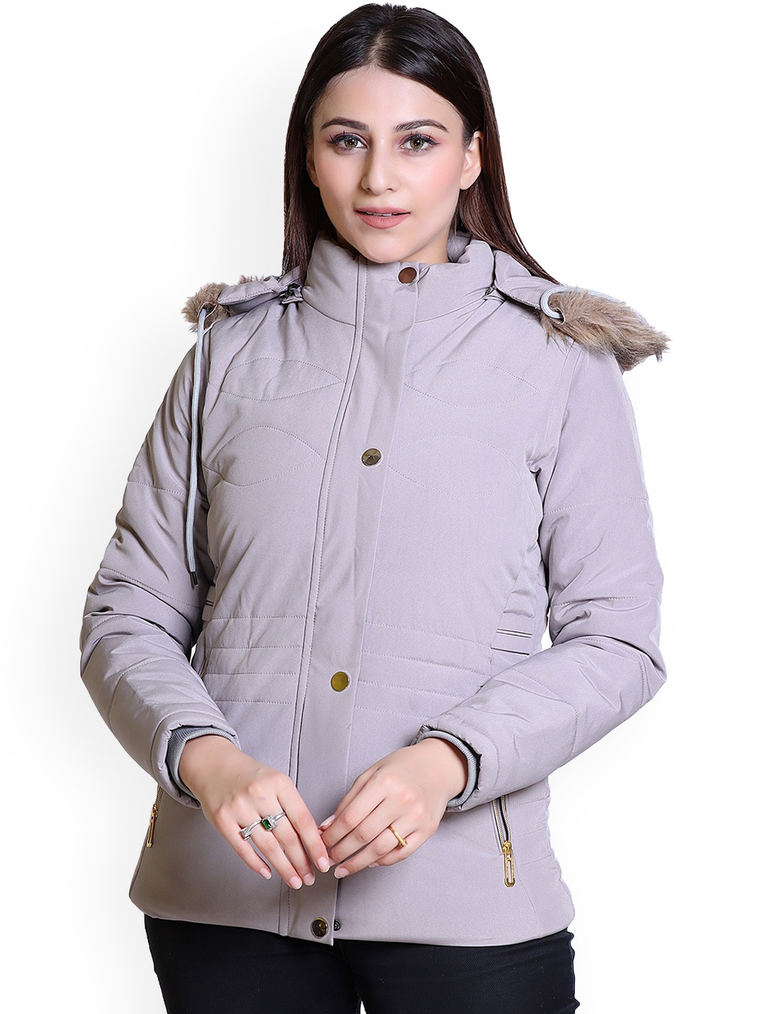 

Brazo Lightweight Parka Jacket, Grey