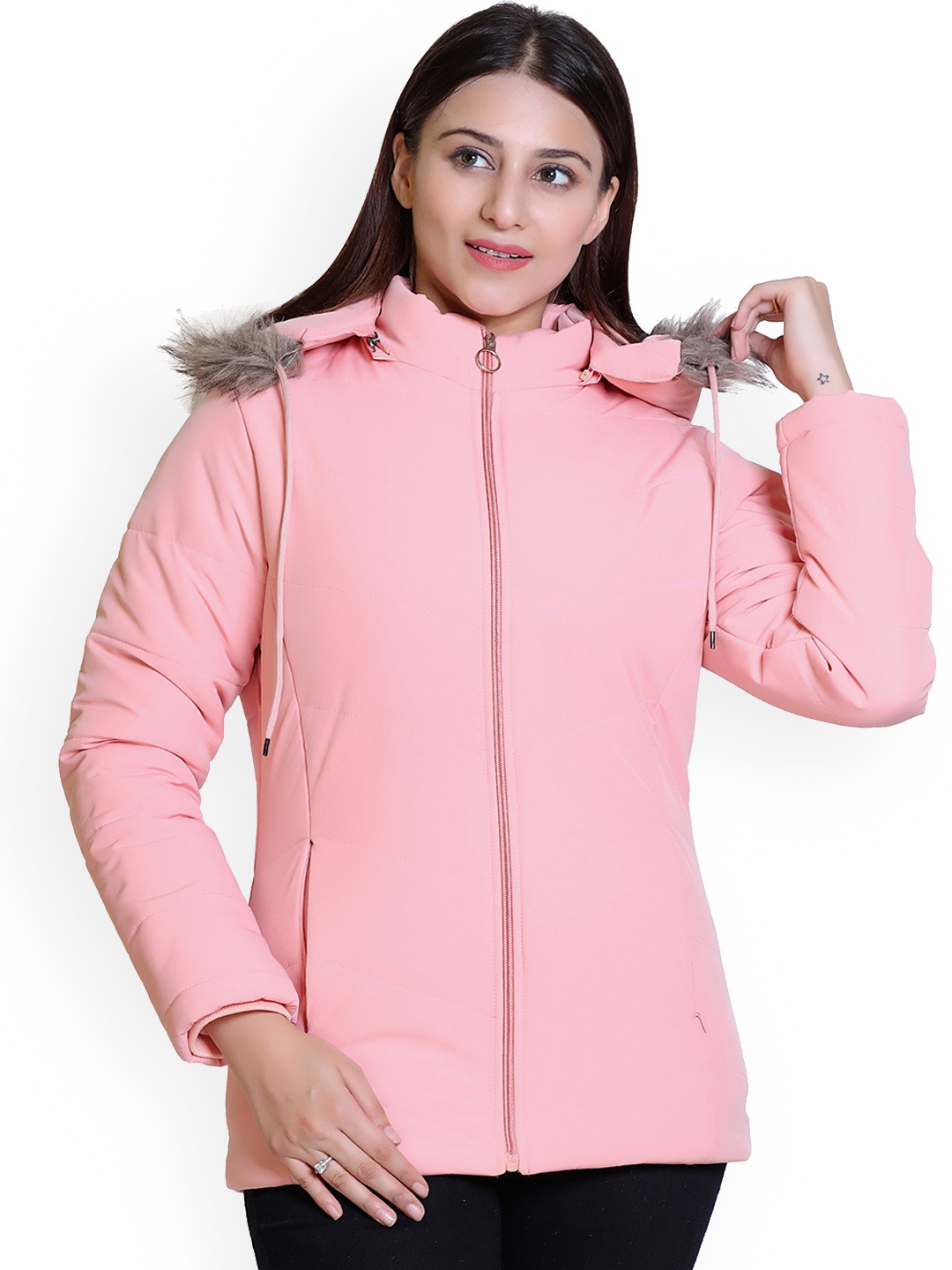 

Brazo Lightweight Parka Jacket, Pink