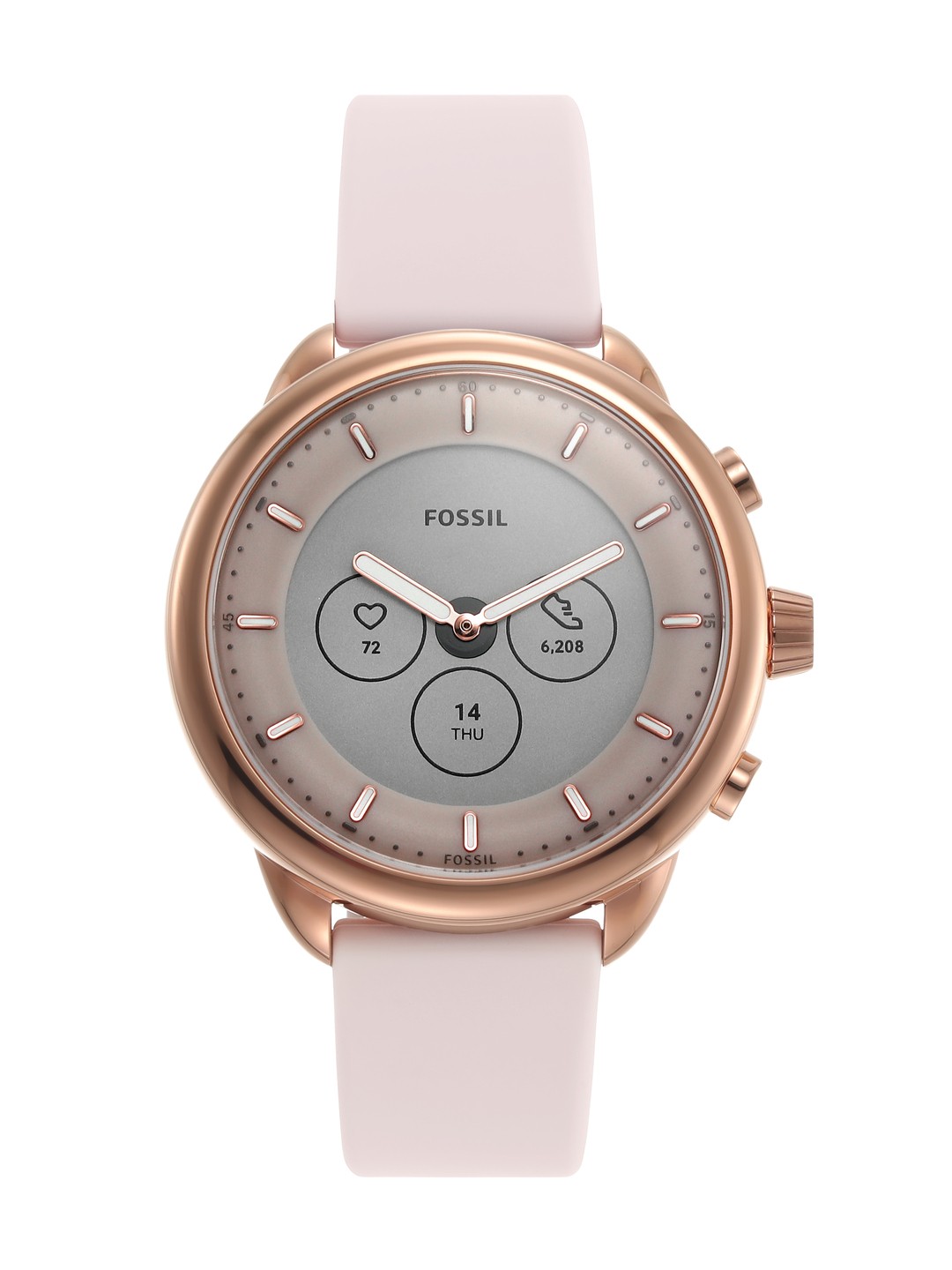 

Fossil Wellness Edition Gen 6 Hybrid Smartwatch FTW7083, Nude