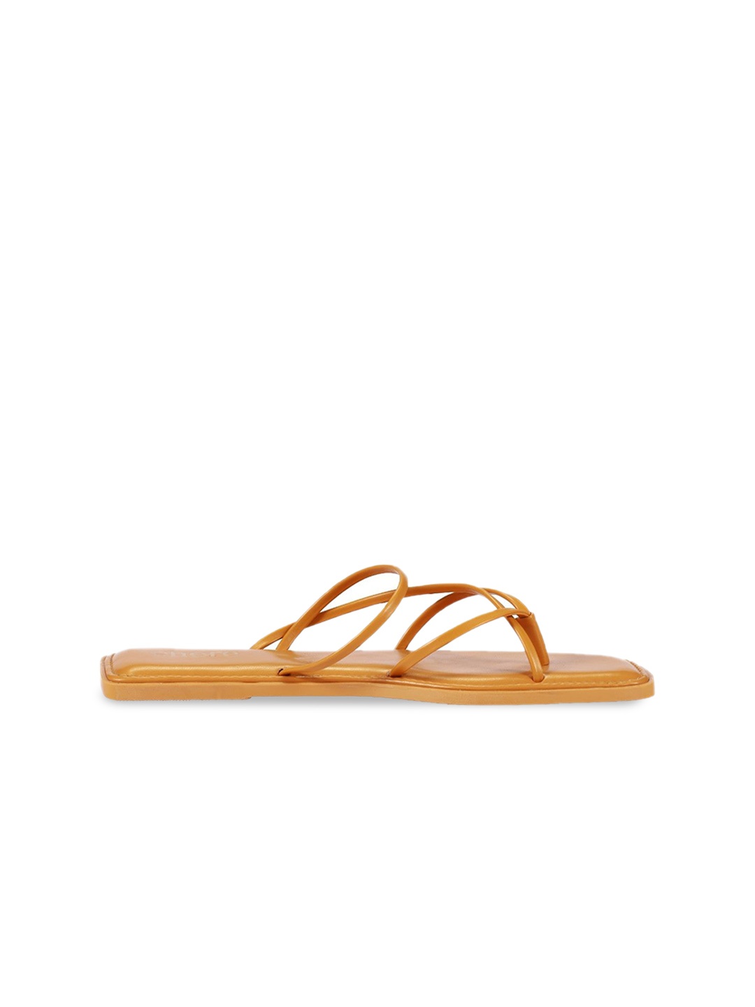 

Chere Strappy Open Toe Flats, Yellow