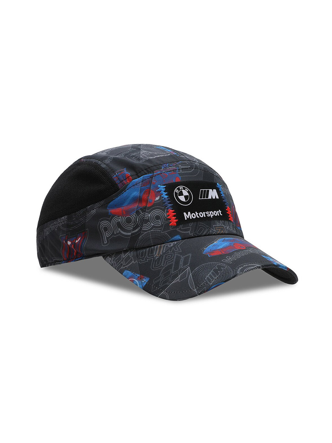 

Puma BMW M Motorsport Statement Kids Printed Baseball Caps, Black
