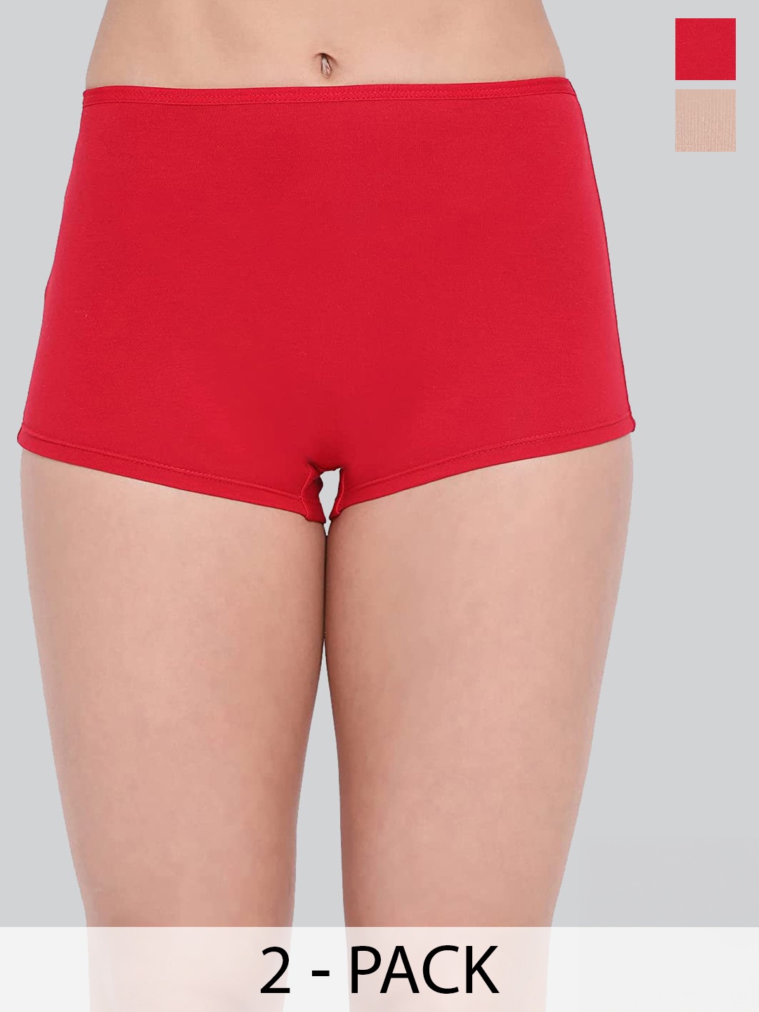 LYRA Pack Of 2 Assorted Boy Short Briefs