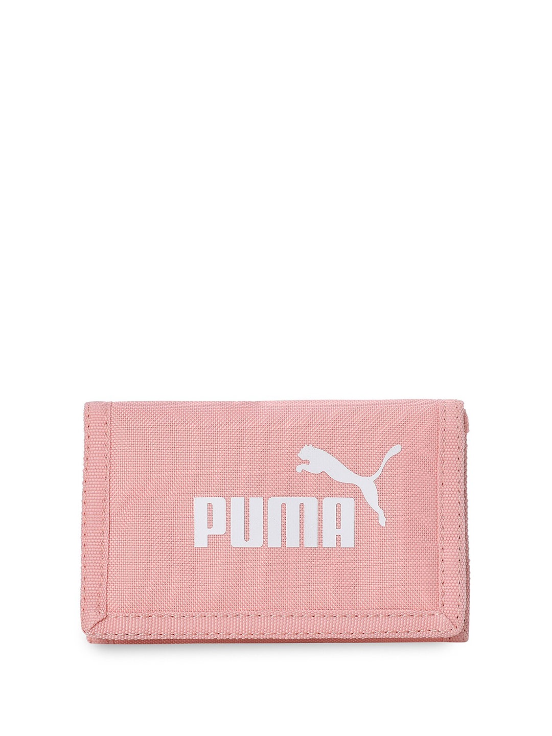 

Puma Phase Logo Printed Two Fold Wallet, Pink