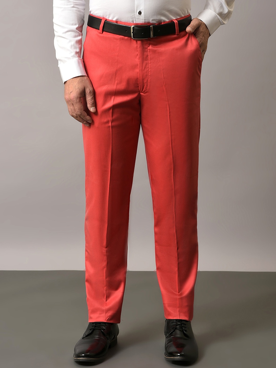 

Hangup Men Mid-Rise Original Trousers, Rose gold