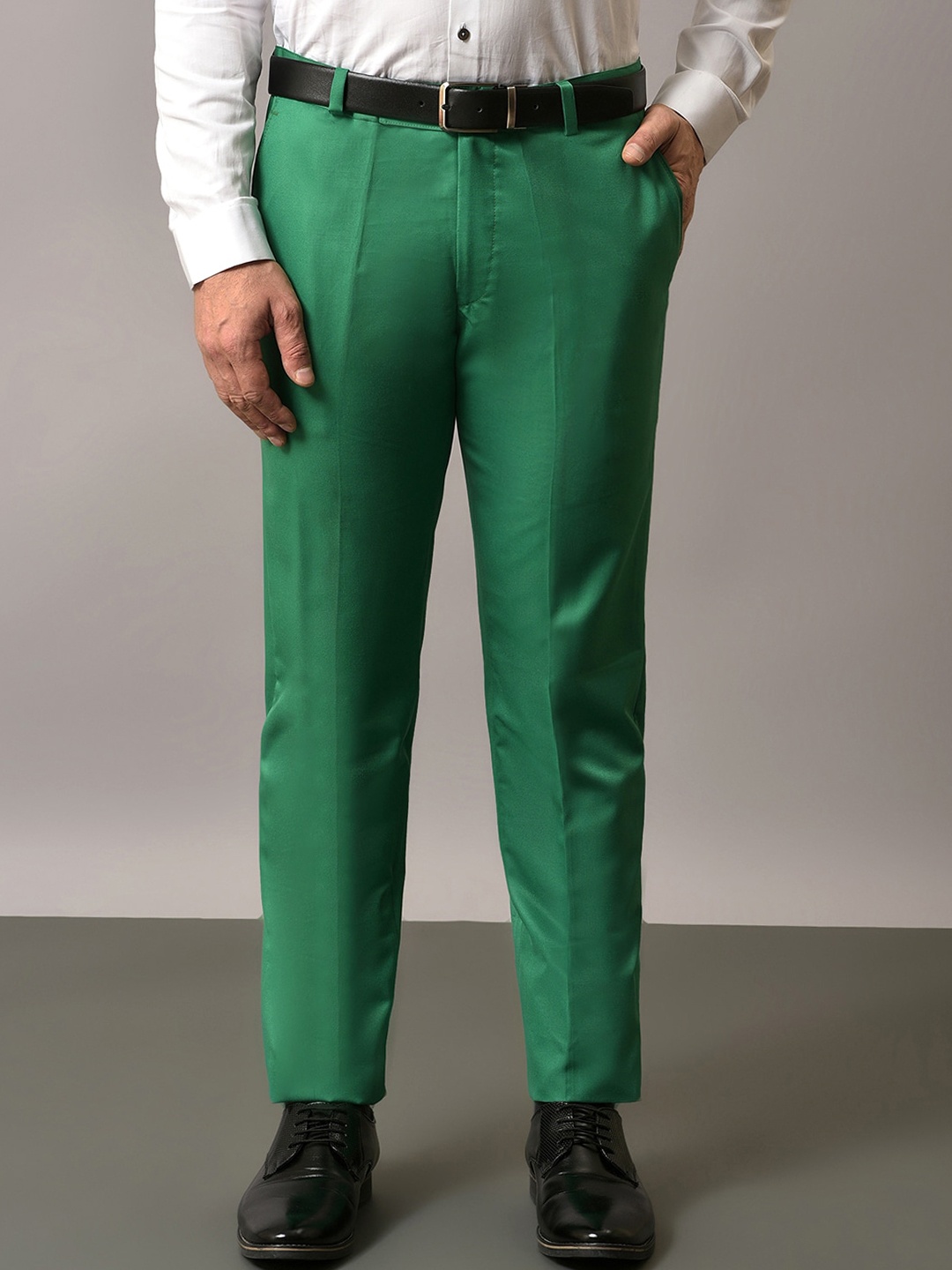 

Hangup Men Mid-Rise Original Trousers, Green