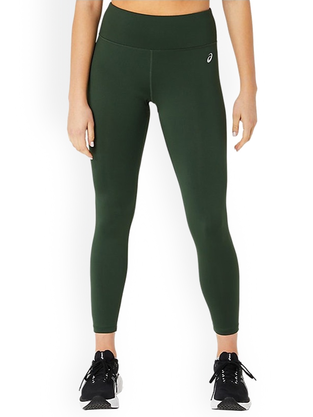 

ASICS High Waisted 7/8 Tights, Green