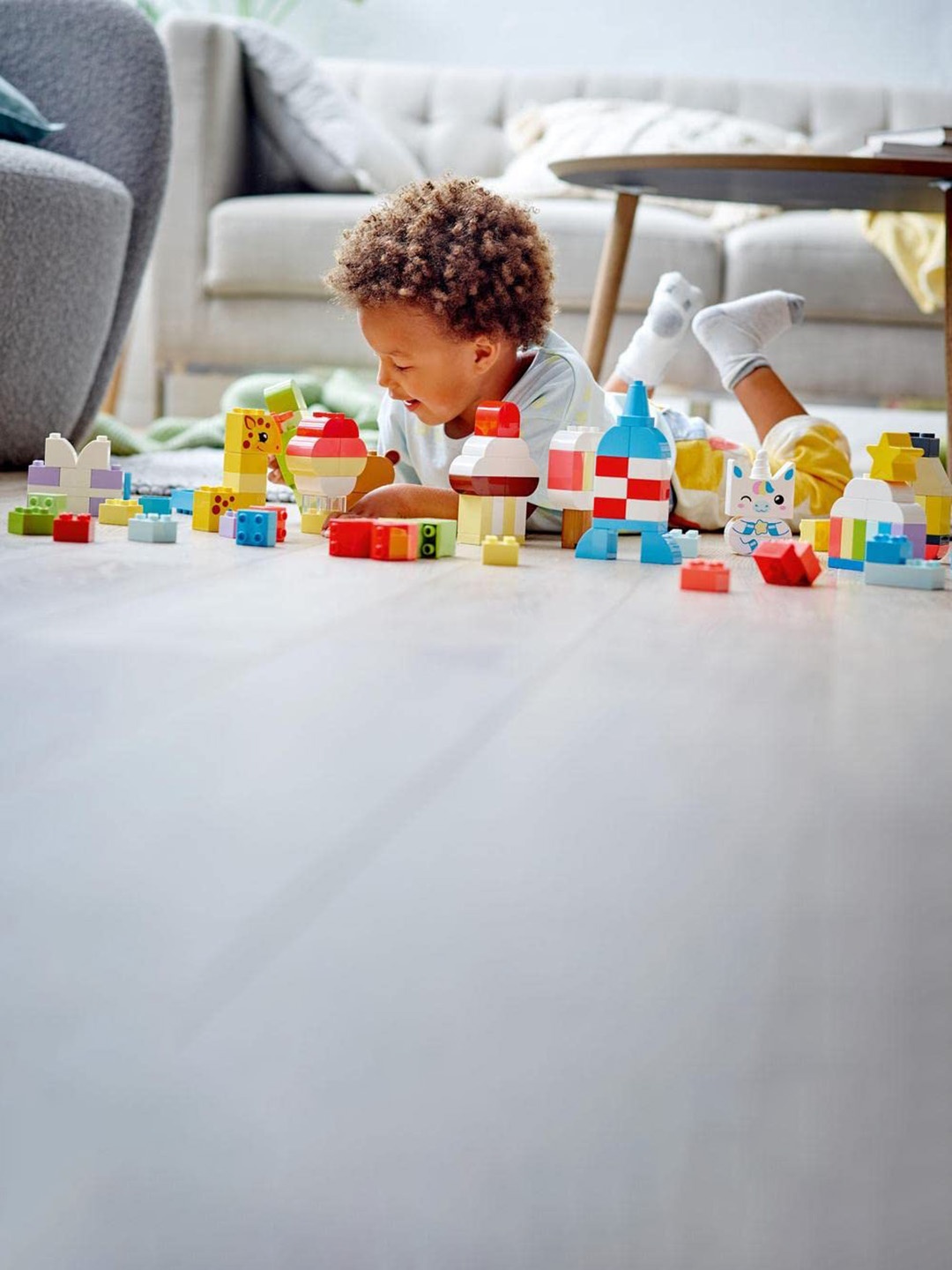 

LEGO Kids 120 Pcs Creative Building Time Construction Toy, Yellow