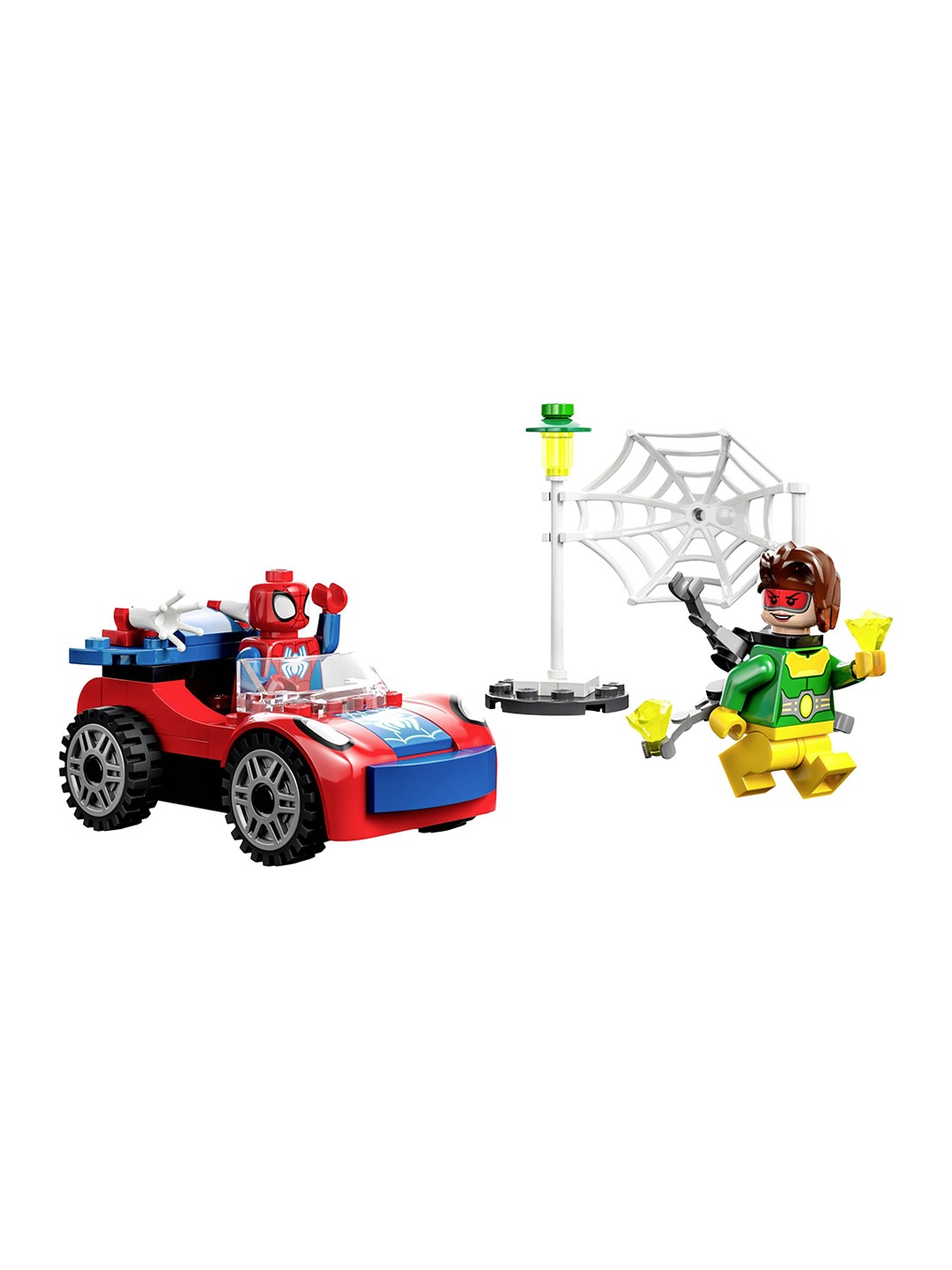 

LEGO 48 Pieces Marvel Spider-Man's Car Building Toy Set, Red