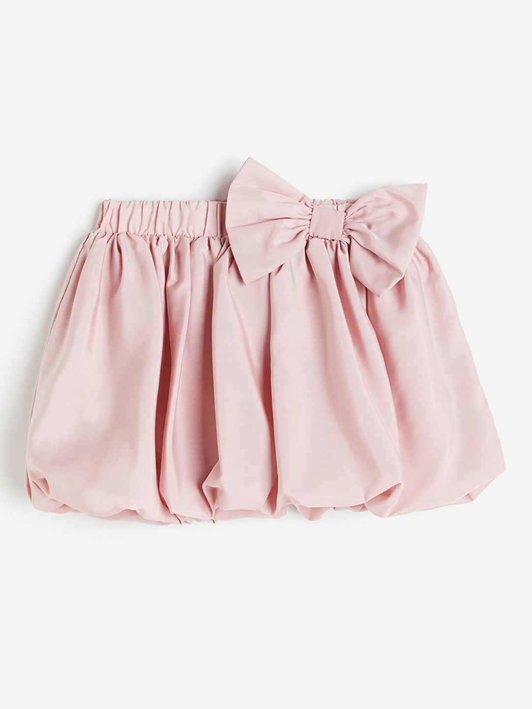 

H&M Girls Bubble-Hem Skirt, Pink