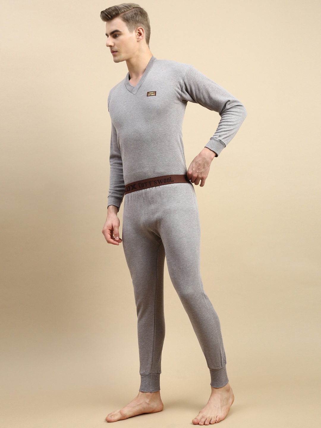 

Lux Cottswool Cotton Thermal Set, Grey