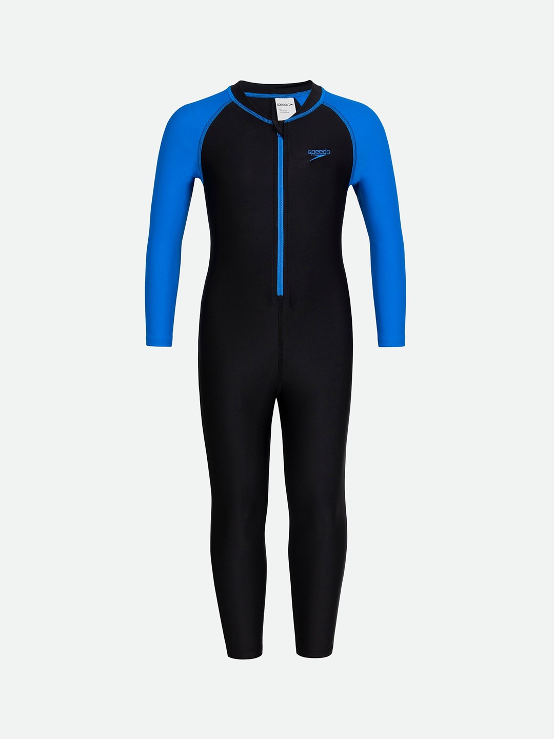 

Speedo Boys Colourblock Bodysuit Swimwear, Black