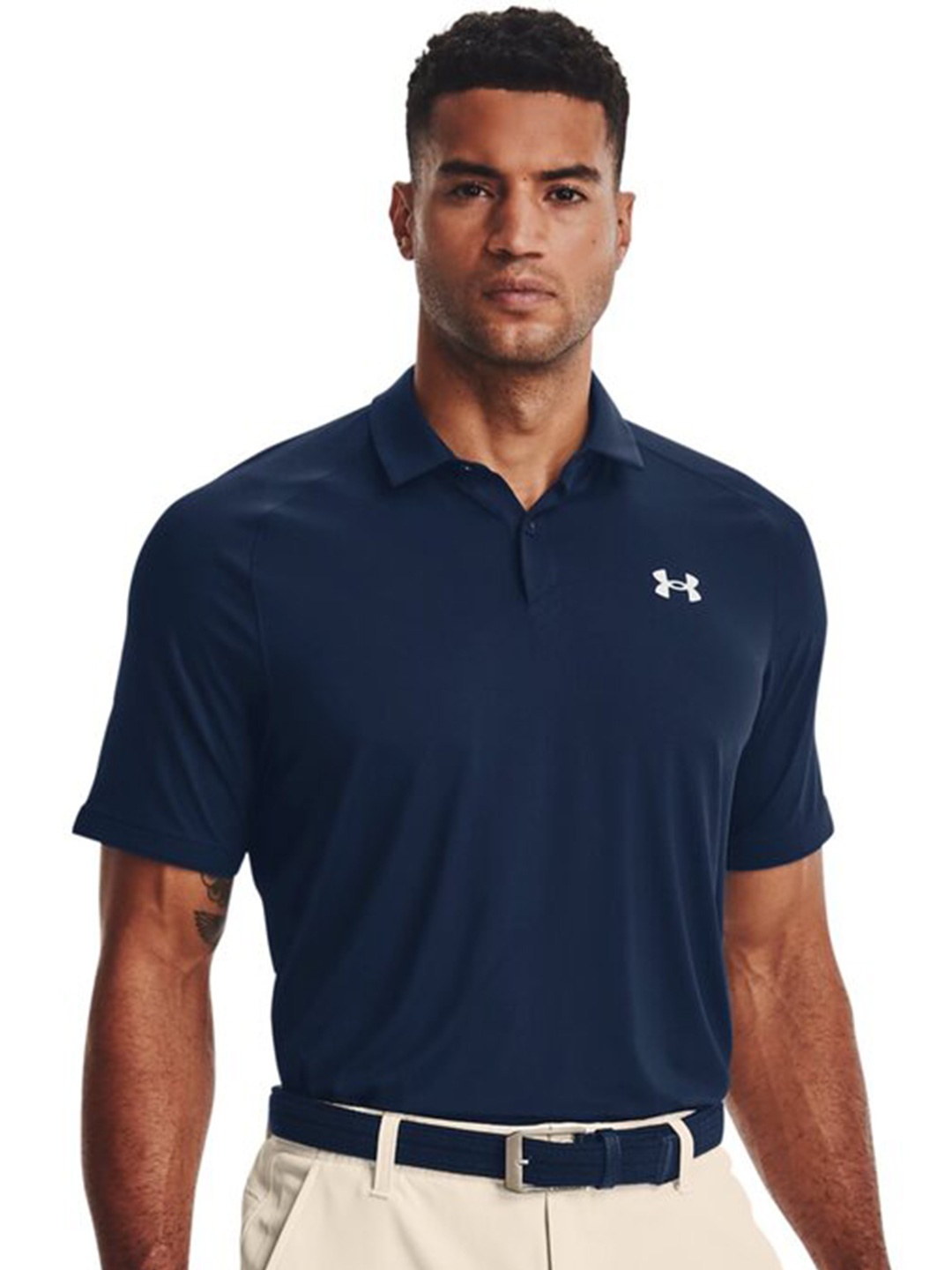 

UNDER ARMOUR Relaxed Fit Iso-Chill Polo T-Shirt, Blue