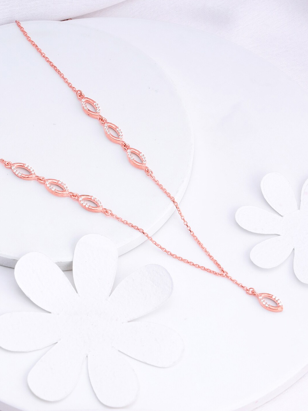 

GIVA Sterling Silver Rose Gold-Plated Chain