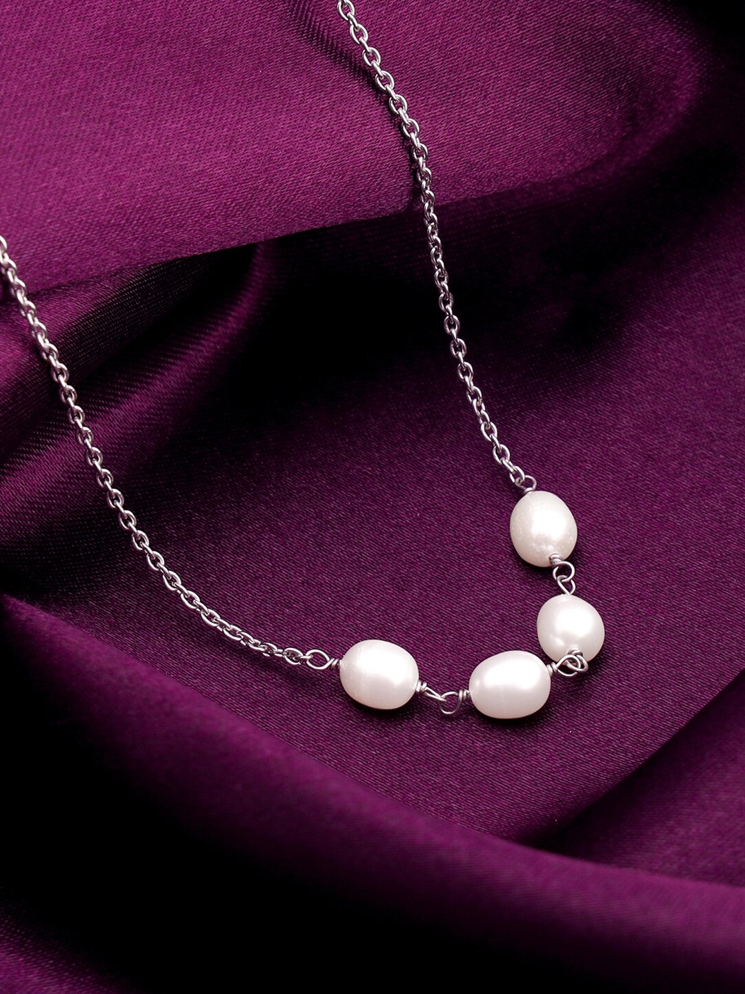 

GIVA Sterling Silver Rhodium-Plated Necklace