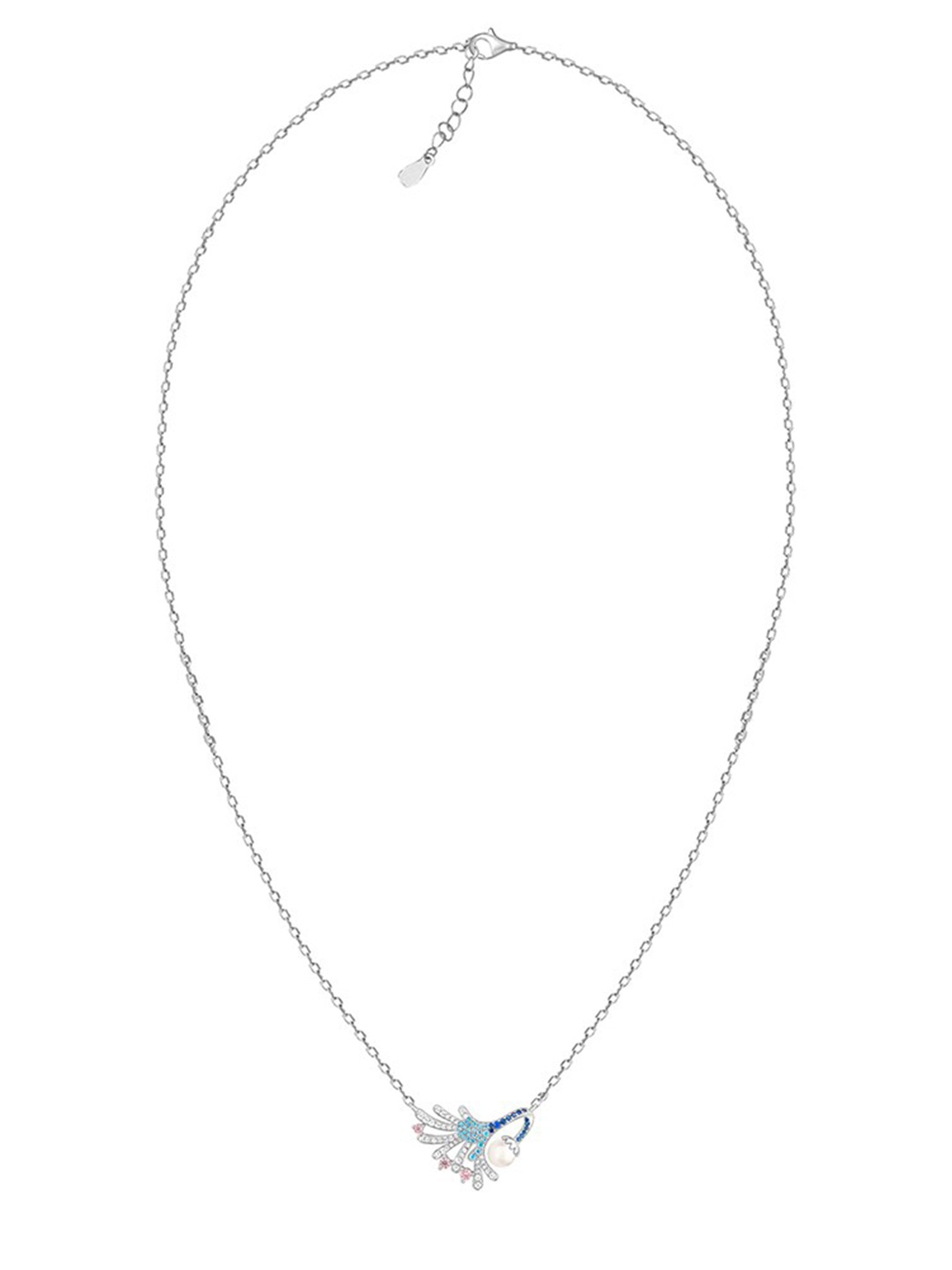 

GIVA Sterling Silver Rhodium-Plated Necklace