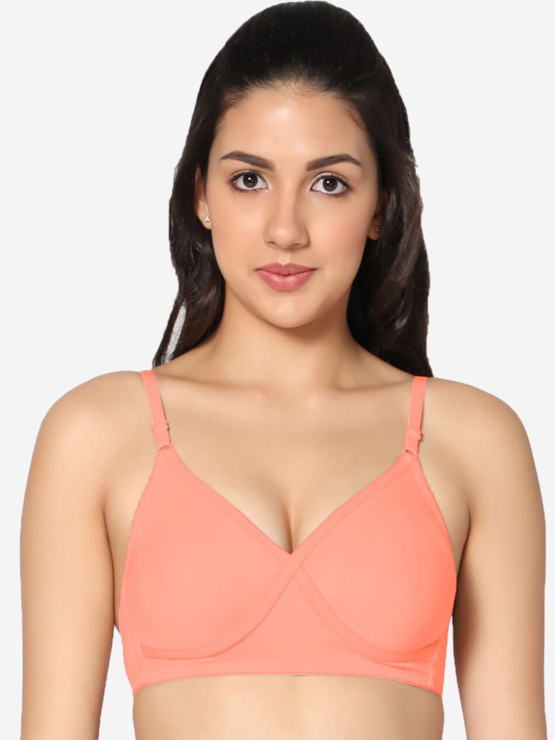 

In Care Full Coverage All Day Comfort Cotton Bra, Peach