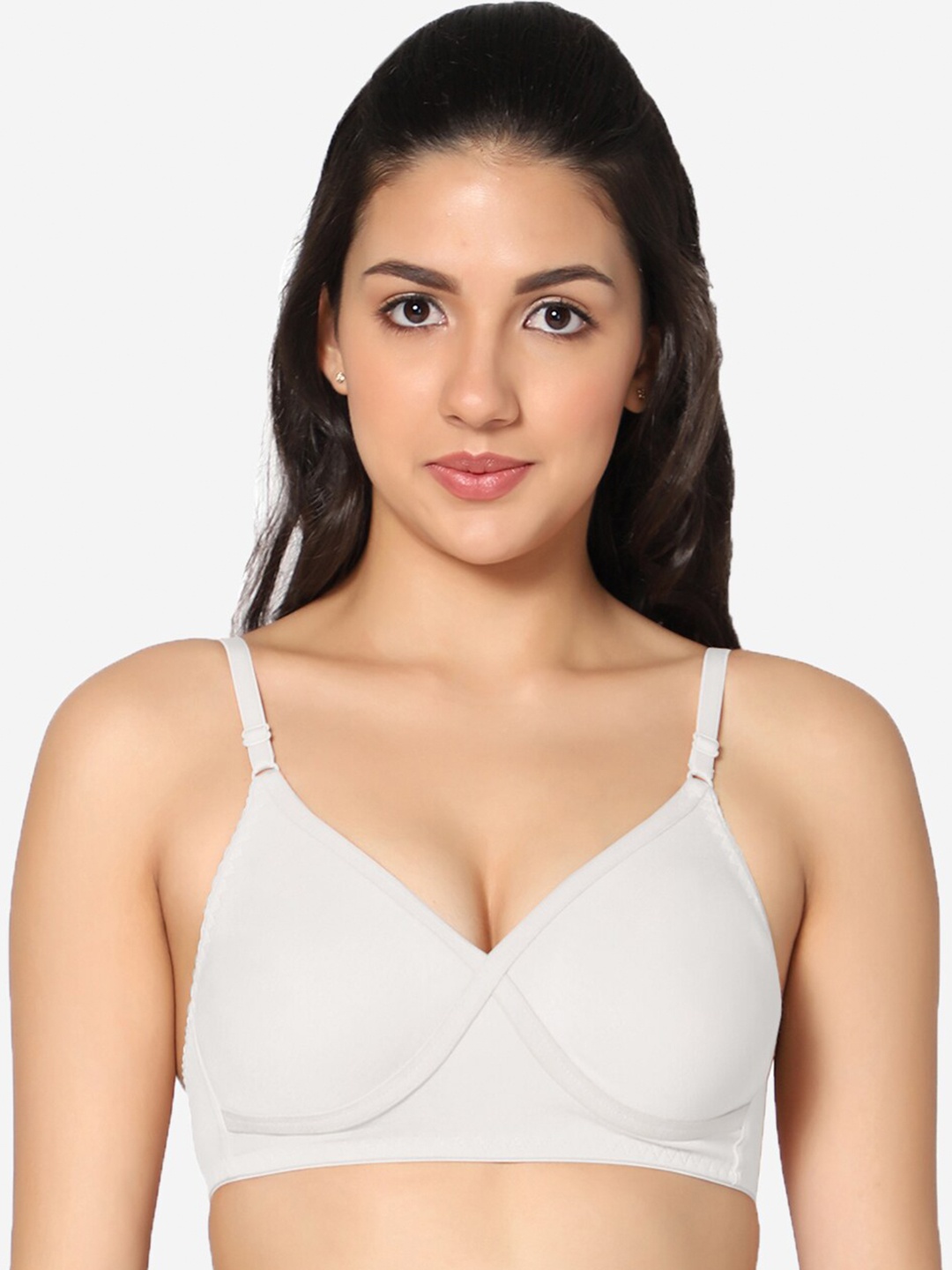 

In Care Full Coverage All Day Comfort Cotton Bra, White