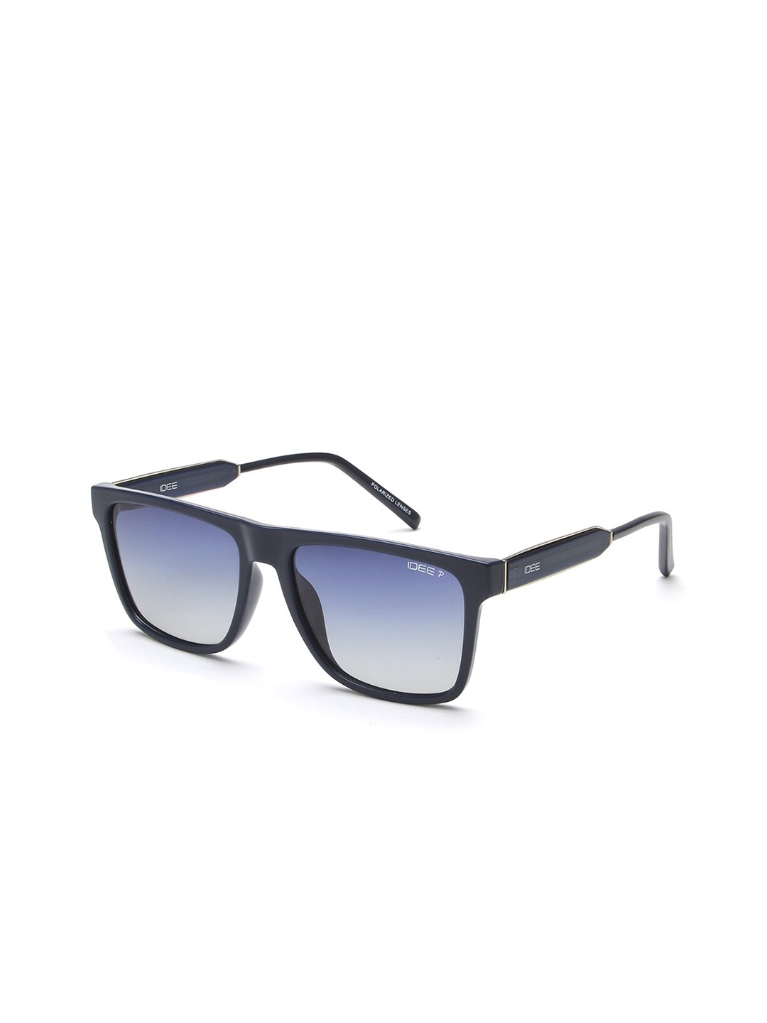 

IDEE Men Square Sunglasses with UV Protected Lens IDS2931C3PSG, Blue