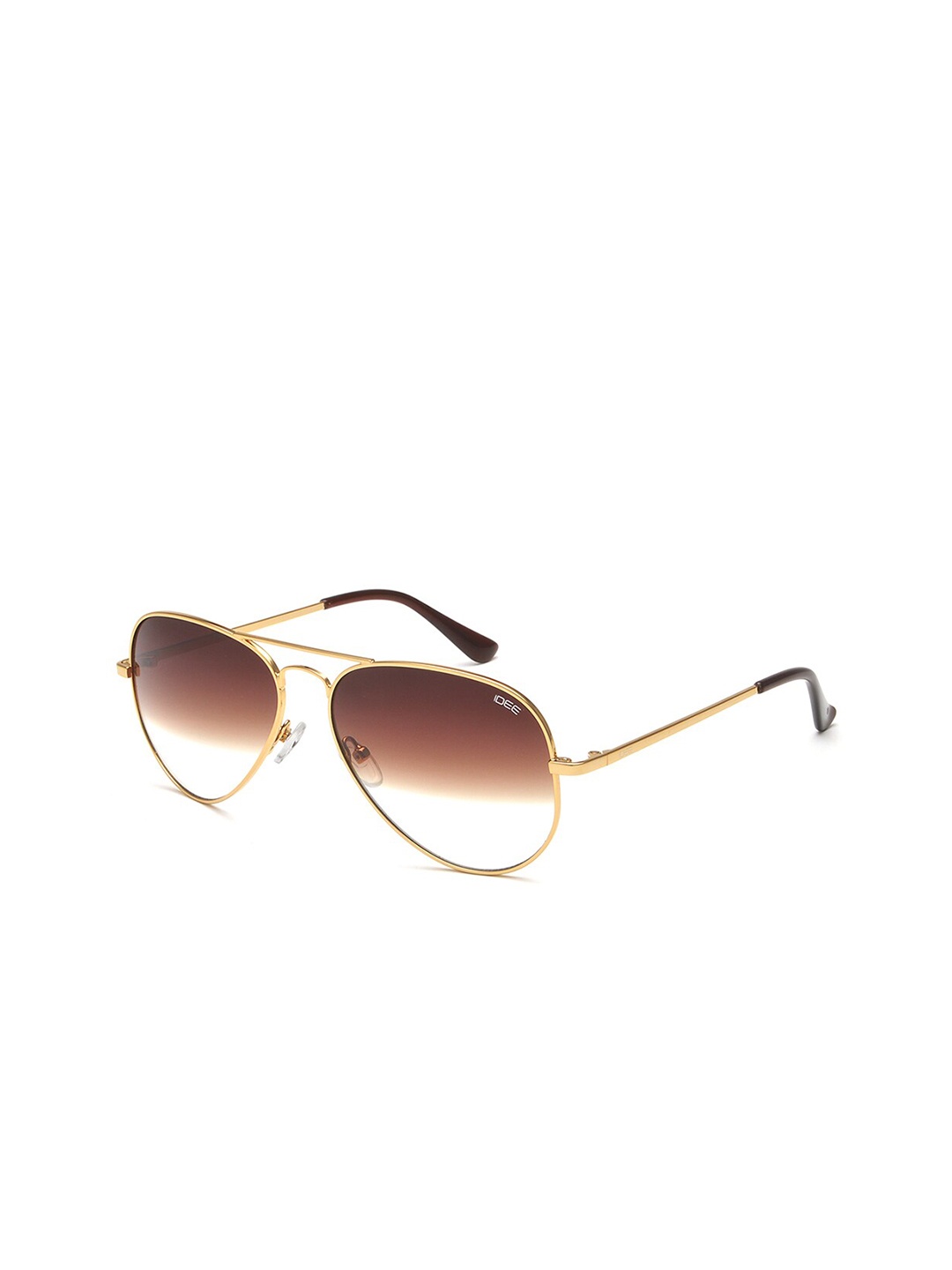 

IDEE Men UV Protected Lens Aviator Sunglasses IDS3000C3SG, Brown