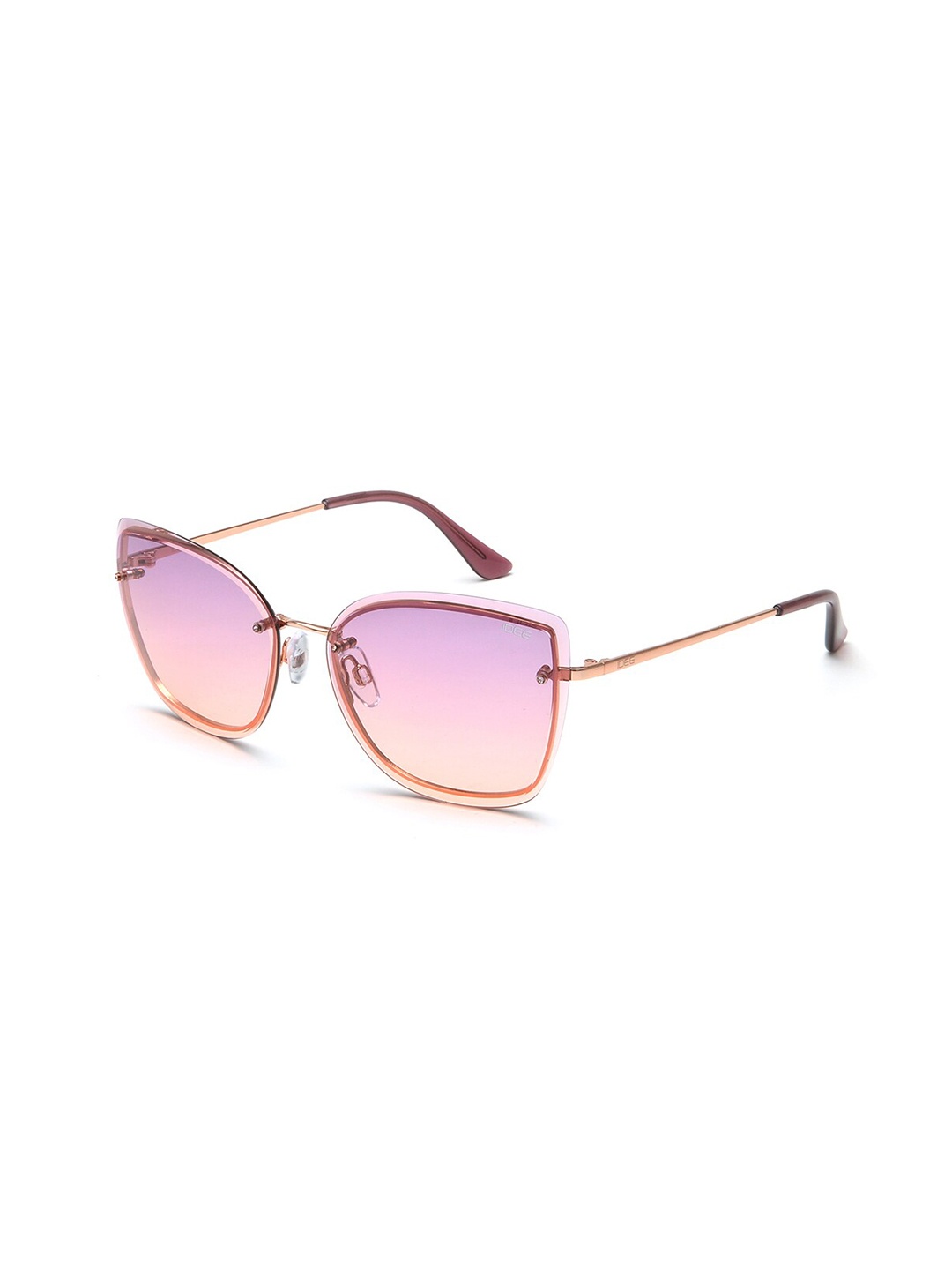 

IDEE Women Cateye Sunglasses With UV Protected Lens - IDS2929C3SG, Pink