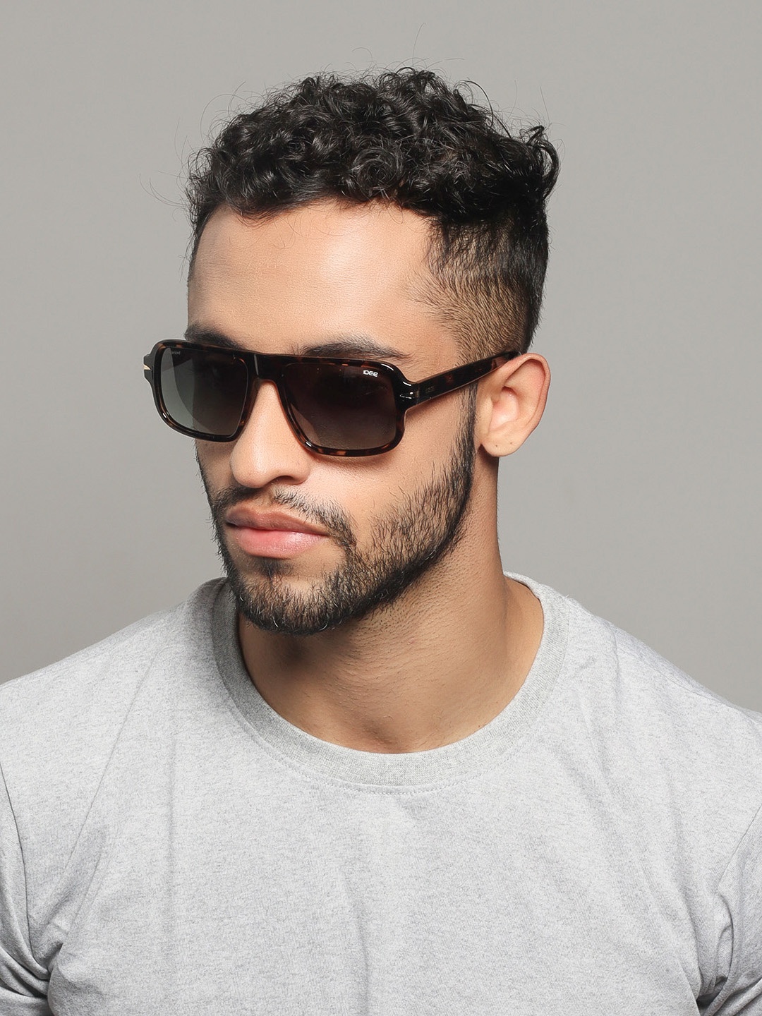 

IDEE Men Square Sunglasses With UV Protected Lens, Green