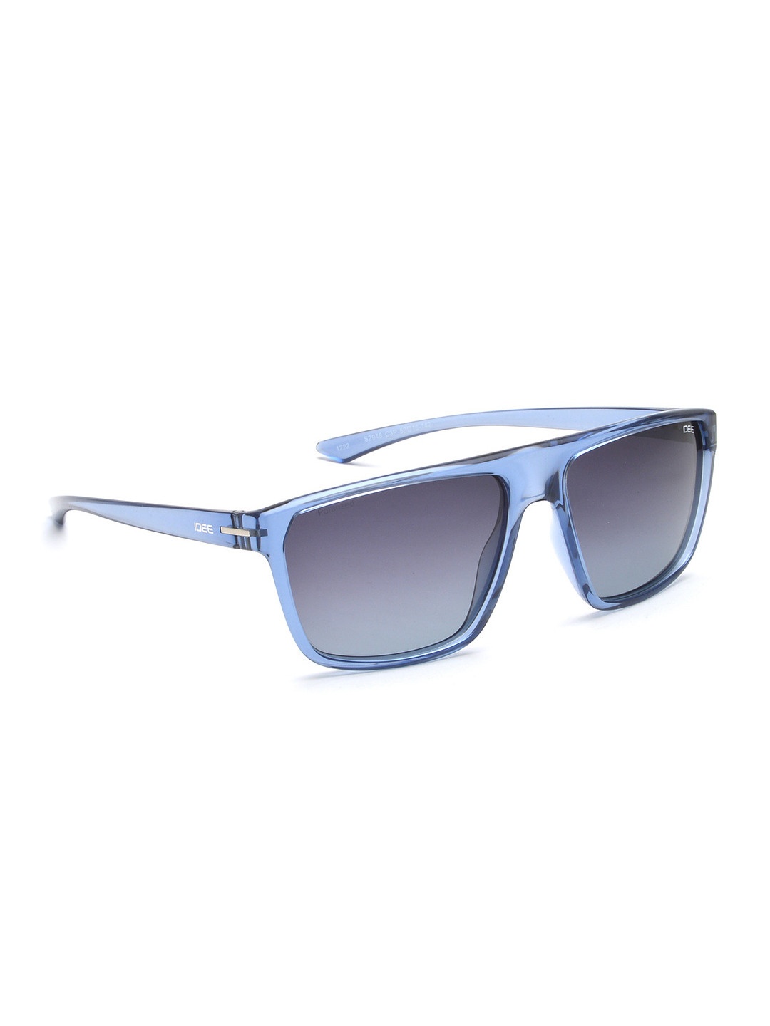 

IDEE Men Rectangle Sunglasses with UV Protected Lens, Blue